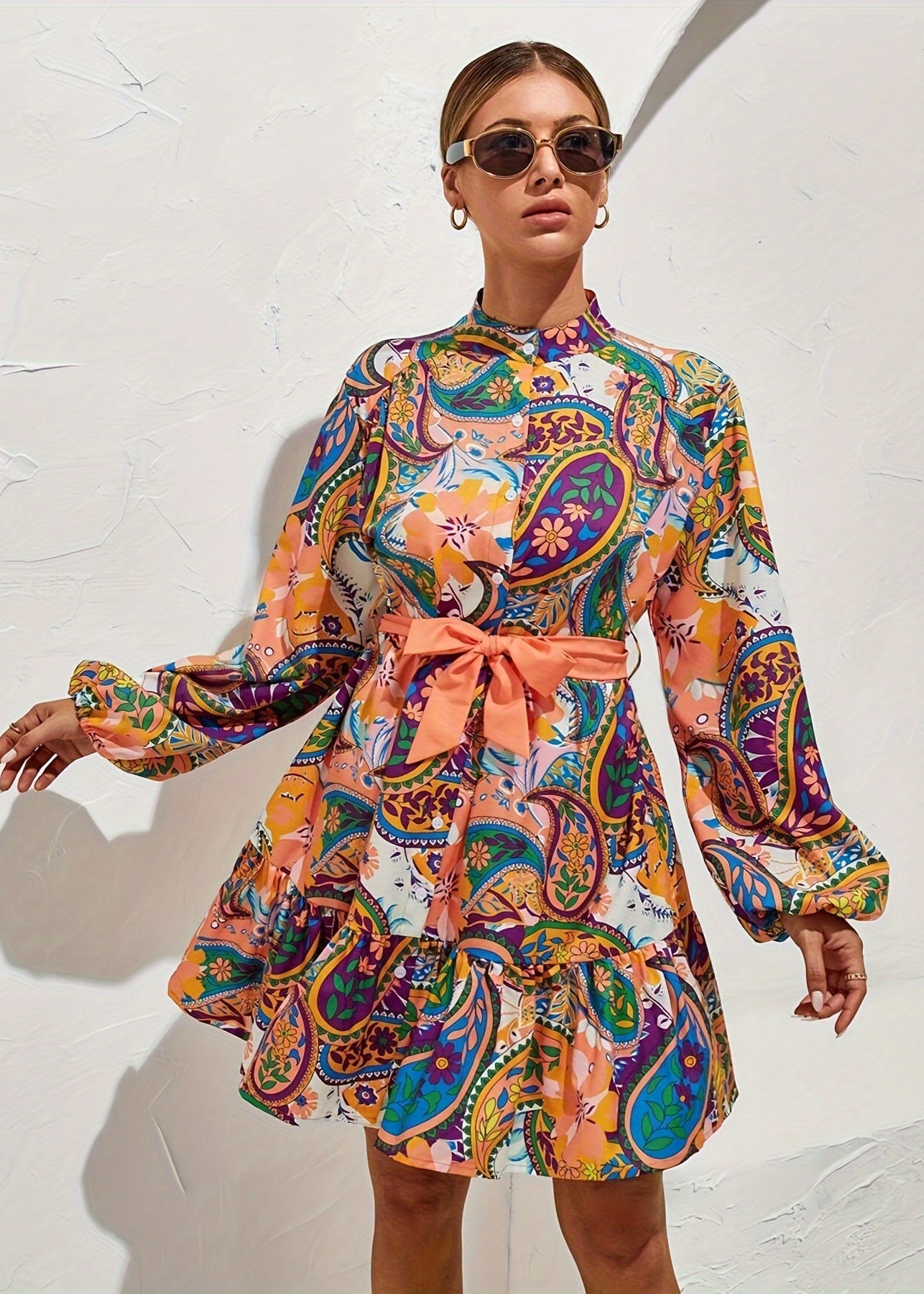 Paisley | Colourfull Mini Dress